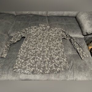 Cinch men’s long sleeve button up shirt